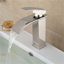 Waterfall Faucets For Sinks